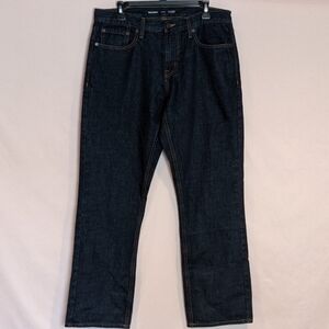 Old Navy Straight Built in Tough Dark Wash Jeans size 34x30